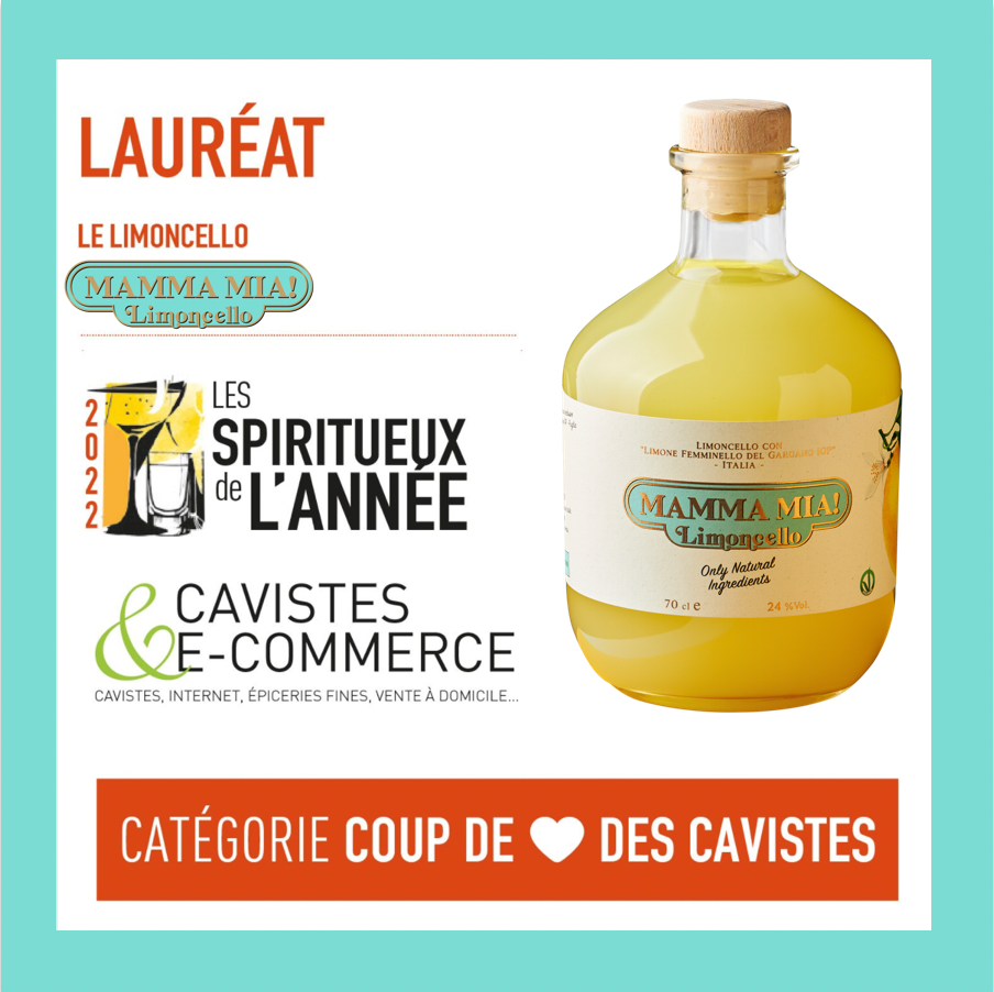 MAMMA MIA LIMONCELLO: Meilleur lancement coup de coeur 2022 des cavistes